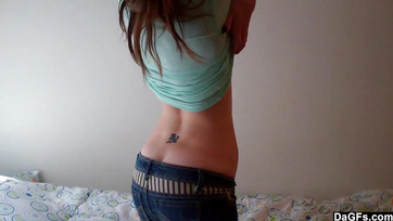 My Sexy Girlfriend Masturbated in Front of Me While I Jerked Off 
Hot GF Masturbates as I Stroke