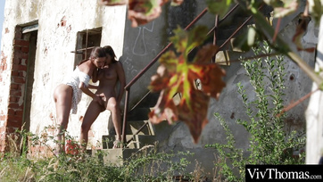 Playful Hungarian Girls Get Frisky in the Nature