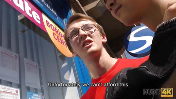 Milf Joins Teen to Taste Stranger's Sausage