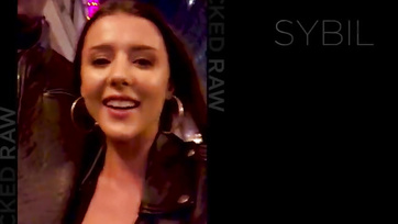 Public Blowjob in Budapest by Naughty Ukrainian Girl with Huge Chocolate Cock