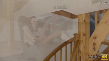 Slid His Fingers and Cock into His Cute Boyfriend's Girlfriend's Muff