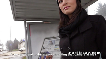 Budapest Beauty Goes Home with a Stranger for a Little Chip