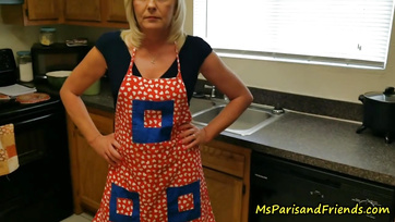 Happy MILF Seduces Her Much Younger Step-Grandson and Gets Caught in the Act
