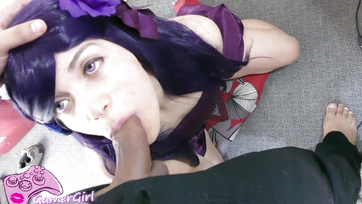 Thoroughly Fucked and Creampied Cosplay Wife's Delicious Pussy