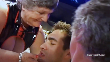 A Cute Young Lad's Sexual Adventures with Two Naughty Grannies