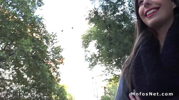 Picked up Hungarian Cutie on the Sidewalk and Fucked her Pussy for Tokens