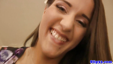 Budapest Beauty Enjoys Anal and Tastes His Sausage