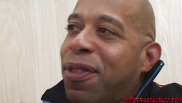 Blonde College Babe Delighted by 2 Big Black Cocks