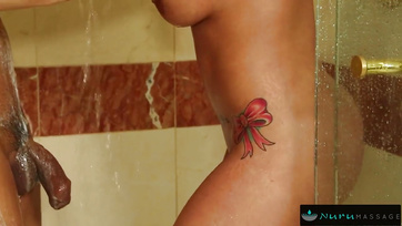 Guy Skillfully Plays with Cock Before Sliding into Her Pussy