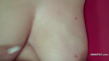 Busty Natural Beauty Sells Her Panties